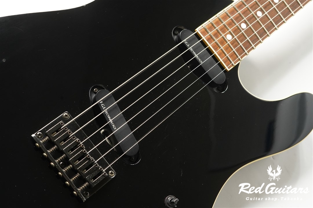 FERNANDES TEJ-75 - Black | Red Guitars Online Store